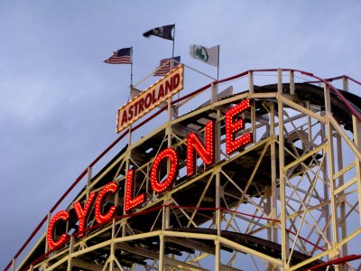 Cyclone, Coney Island, NY,