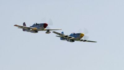 Classic Fighters of America Formation Clinic 3/21/09 @ Ramona (KRNM), CA