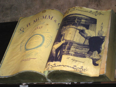 A book dated 1827 is kept in the cellar