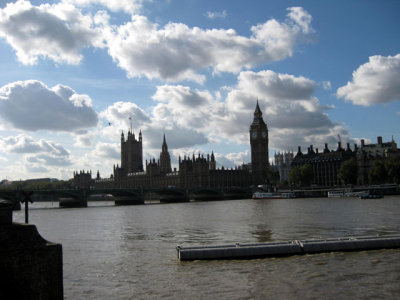 Houses of Parliament viewed from South Bank