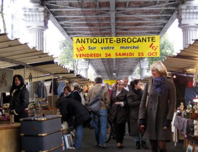Antiques and bric-a-brac at