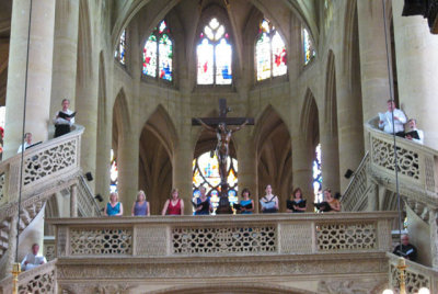 Cambridge Voices at St. Etienne-du-Mont Ascension Day