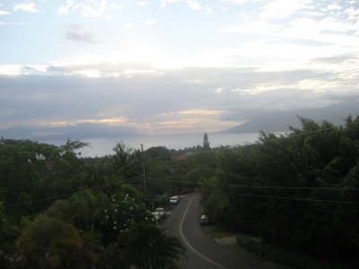 View from Louise & Larry's Maui Meadows Home