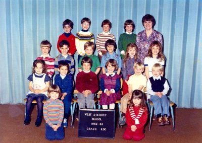 Kindergarten - 1982-1983