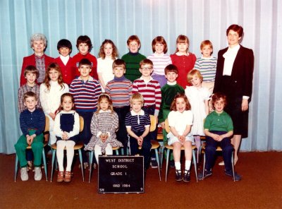 First Grade - 1983-1984