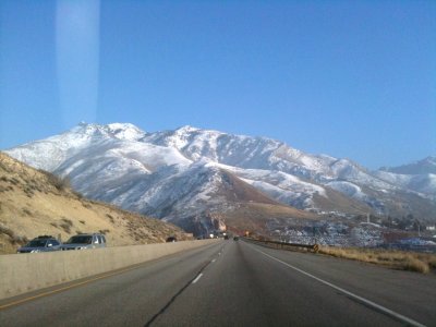 Driving up to Park City