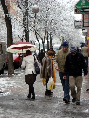 Caminando con cuidado