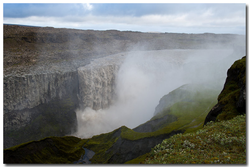 Dettifoss h 45 m, l 100 m, 500m3/s