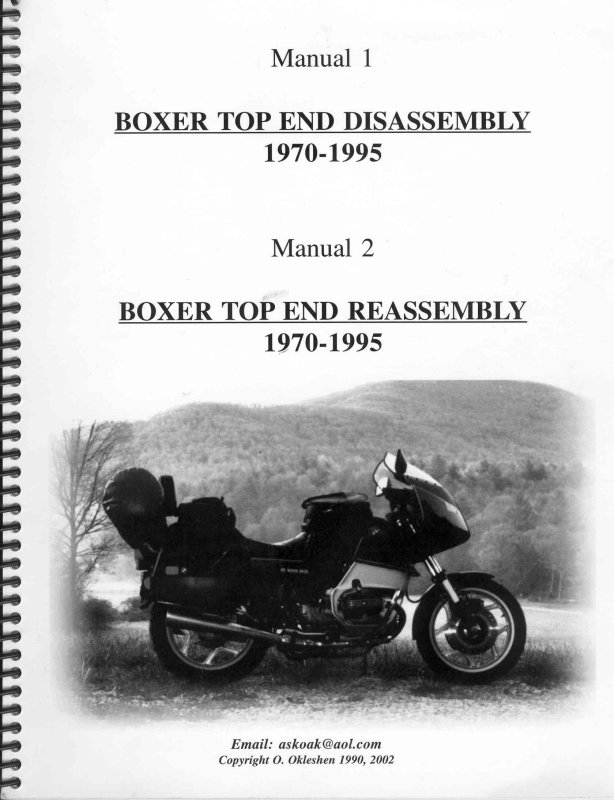 Oaks top end manual -- invaluable!