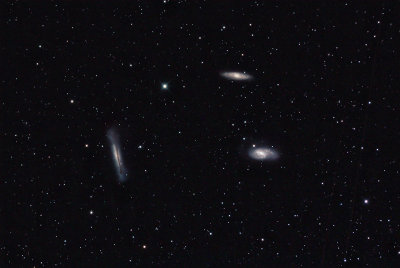 The Leo Trio: M65, M66, & NGC 3628