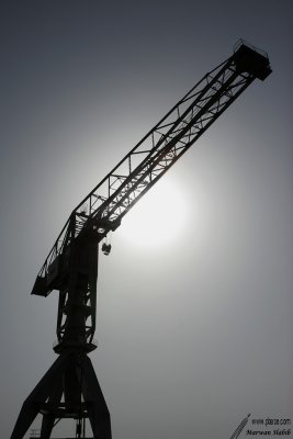 Nantes - Grue Titan Grise