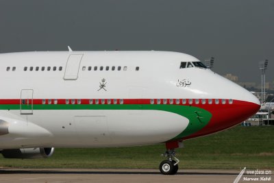 Boeing 747-400 Oman Royal Flight