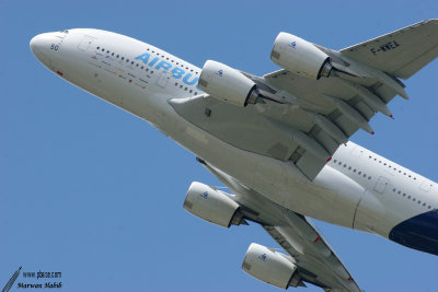 Le Bourget 2007 - Airbus A380-800