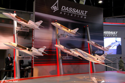 Le Bourget 2007 - Dassault Aviation Falcon (stand)