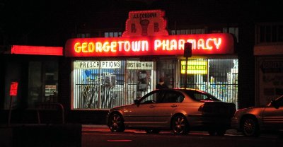 waiting at Georgetown Pharmacy