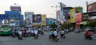 advertisements in Saigon