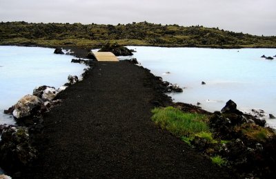 foot path blue lagoon