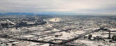 white Boeing Field