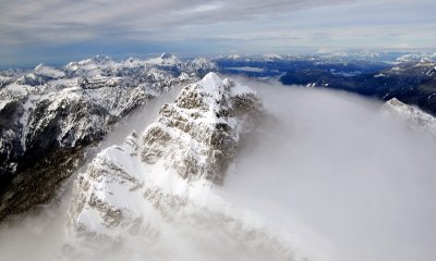 Sloan Peak and Three Fingers and Whitehorse