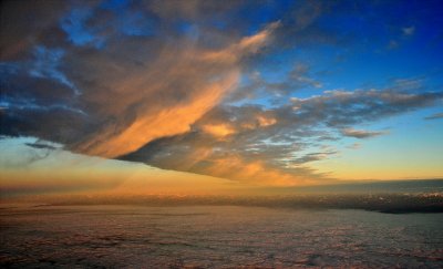 line of Virga cloud - Heavenly Sky Book