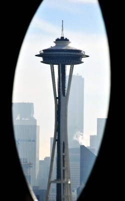 framed Space Needle