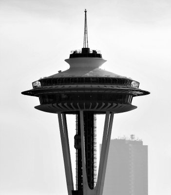 Space Needle and observation deck