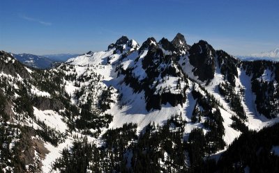 Chair Peak and Kaleetan Peak