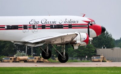 right crosswind landing DC-3