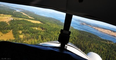 Roche Harbor Airport in sight