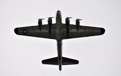 B-17 overhead