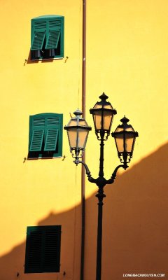 shutters and lamps