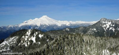 Panoramic of Mount Baker
