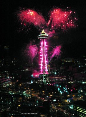 Space Needle traffic stopper