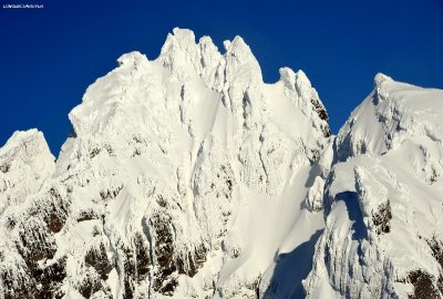 snow and glaciers Seward Peak