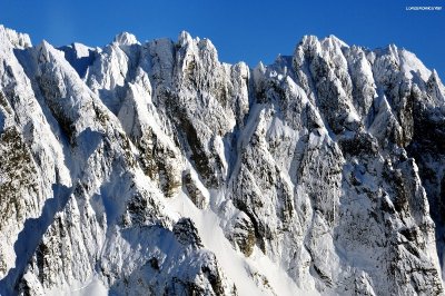 Swiss Peak and Mt Fury of Picket Range