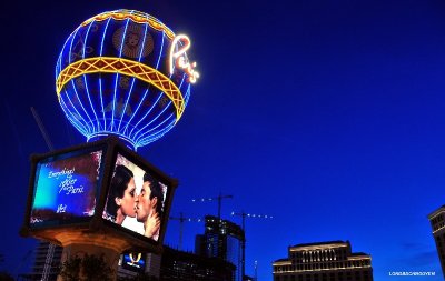 Blue sky in Vegas