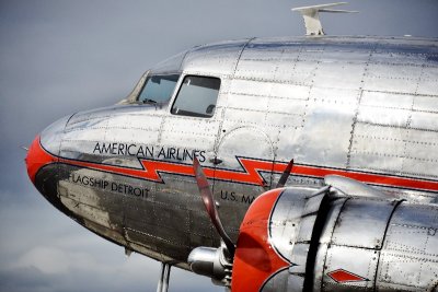 American Airlines Flagship Detroit DC-3, NC17334, Boeing Field  