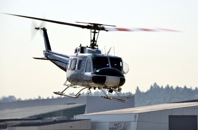 Blackcomb Aviation Helicopter ,Boeing Field, Seattle 
