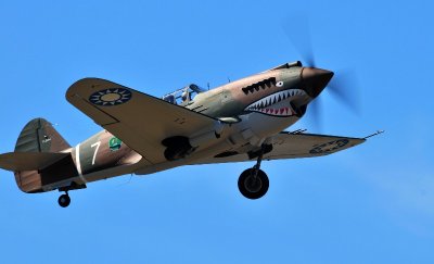 P-40 Warhawk, Boeing Field, Seattle 