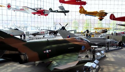 Aircraft in Museum of Flight Seattle 