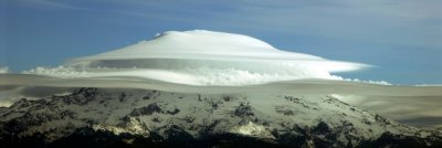 extremely turbulence around Mt Rainier