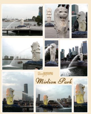 Symbolic of Singapore; Merlion
