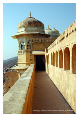 Long Corridor in Amber fort