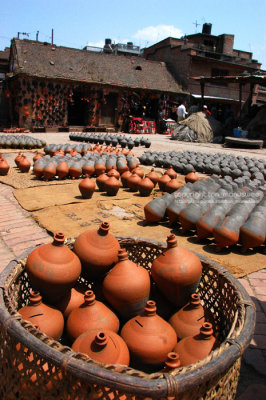 Potterys square at Bhaktapur