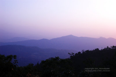 Spectacular view of sunrise @Dhulikhel