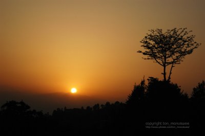 Sunrise @Dhulikhel