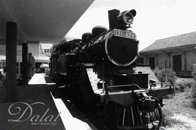 The old steam train @Dalat train station