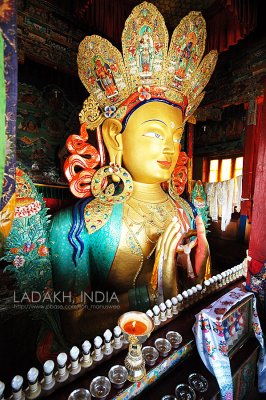 The Maitreya (future Buddha) @Thiksey Gompa