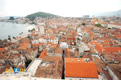 Split town from Bell tower