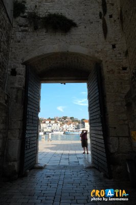 South gate, Trogir old town